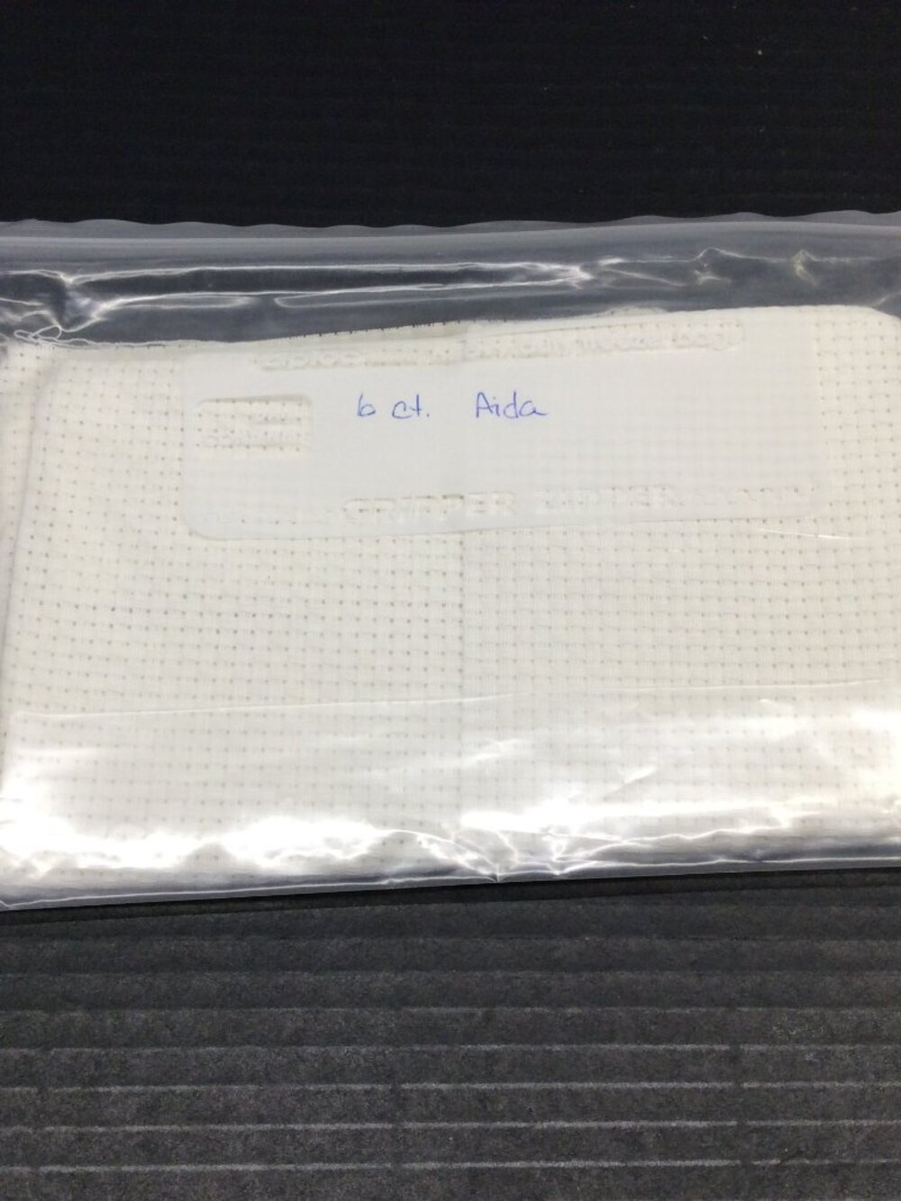 Aida 18"X 24" 6 Count Cross Stitch Fabric White